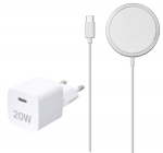 Teccus - Universal Fastcharger Set - 1xUSB-C PD 20W MagSafe