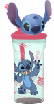 Stor - STITCH 3D figurine tumbler bottle - 360 ml