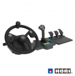 HORI - Farming Control System for PC (Windows 11/10) for Farming Simulator with Full-Size Steering Wheel, Control Panel & Pedals