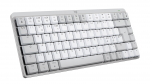 Logitech - MX Mechanical Mini for Mac Minimalist Wireless Illuminated Keyboard PALE GREY - Nordic