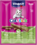 Vitakraft - Cat Stick chicken & cat grass 3 sticks 18 g (31219)