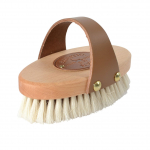 BORSTIQ - Goat Hair Brush with Leather Strap - S