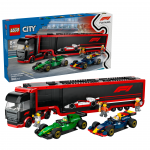 LEGO - LEGO City - F1&reg; Truck with RB20 & AMR24 F1&reg; Cars (60445)