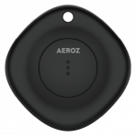 AEROZ - TAG-1000  Black - Key finder for use with iPhone - Works with Apple Find My app