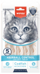 wanpy - Wanpy Cat Functional Creamy Lickable Treat Hairball Codfish & Chicken 70g (5x14g) - 70g (5x14g)