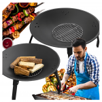 Sodo laužavietė &bdquo;Brilla Cauldron&ldquo;, plienas, juodas, didelis, 55 cm