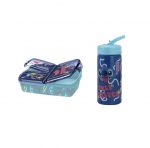 Stor - Lunch Box 18x13cm + Sipper Water Bottle 410ml - Stitch