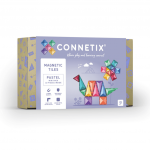 CONNETIX 32 dalių magnetinis konstruktorius PASTEL mini pack