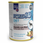 FORZA10 DIET, ėriena su ryžiais, &scaron;unims &scaron;lapias maistas, 400 g