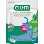 GUM Easy-Flossers Cool Mint  irigatorius, 30 vnt.