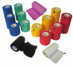 GENIA STRAP BAND, mėlyna, 5 cm x 4,5 m lipnus elastinis tvarstis, 1 vnt.