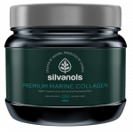 SILVANOLS PREMIUM MARINE COLLAGEN su hialurono rūg&scaron;timi, vitaminu C ir astaksantinu milteliai, 400 g