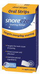 SNOREEZE nuo knarkimo burnoje tirpstančios juostelės, 14 vnt.