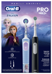 ORAL-B Vitality PRO + Frozen Pro Kids 3+ elektrinis dantų &scaron;epetėlis, 2 vnt.