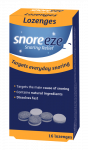 SNOREEZE nuo knarkimo, čiulpiamos pastilės, 16 vnt.