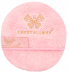 CRYSTALLOVE Reusable makiažo kempinėlė, 1 vnt.