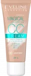 EVELINE CC Magic 50 (light beige) makiažo pagrindas, 30 ml