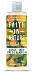FAITH IN NATURE Grapefruit & Orange riebiai galvos odai,  kondicionierius, 400 ml