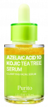 PURITO  Azelaic Acid 10 Kojic Tea Tree, odą raminantis serumas, 30 ml