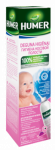 HUMER izotoninis jūros vanduo užsikim&scaron;usiai nosiai, nuo 3 mėn., pur&scaron;kiklis, 150 ml