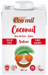 ECOMIL Bio Coconut Milk, be cukraus, kokosų gėrimas, 500 ml
