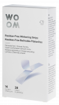 WOOM Residue-Free Whitening balinančios juostelės, 28 vnt.