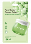 FRUDIA Green Grape Pore Control, riebiai ir mi&scaron;riai odai lak&scaron;tinė veido kaukė, 1 vnt.