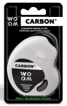 WOOM Carbon + Expanding 30m tarpdančių siūlas dantų siūlas, 1 vnt.