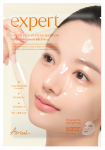 ARIUL Expert Niacin Vita 5 % Film Gel,  skaistinanti hidrogelinė  veido kaukė, 4 vnt.