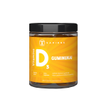 SAPIENS Vitaminas D  guminukai, 60 vnt.