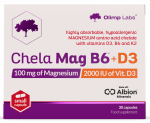 OLIMP LABS Chela Mag B6 +D3 kapsulės, 30 vnt.