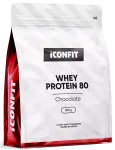 ICONFIT Whey Protein 80 &Scaron;okoladas milteliai, 500 g