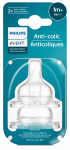 PHILIPS Avent &bdquo;Anti-colic&ldquo; 1m+ čiulptukas, 2 vnt.