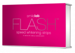 SMILELAB Flash Stripes greito poveikio dantų balinimo juostelės, 10 vnt.