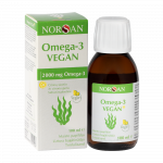 NORSAN Omega-3 Vegan With Lemon Flavor aliejus, 100 ml
