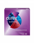 DUREX Surprise Me prezervatyvai, 40 vnt.