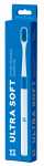 WOOM Ultra Soft Blue labai mink&scaron;tas dantų &scaron;epetėlis, 1 vnt.