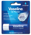 VASELINE Original, apsaugo ir mink&scaron;tina  lūpų balzamas, 4.8 g