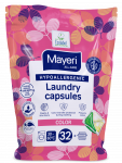 MAYERI spalvotiems ir tamsiems drabužiams kapsulės skalbimui, 32 vnt.