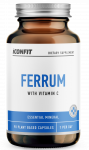 ICONFIT Ferrum 20mg + Vitamin C kapsulės, 90 vnt.