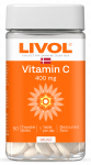 LIVOL  Vitamin C 400 mg kramtomosios tabletės, 50 vnt.