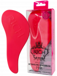 RICH Pure Luxury Satin Touch Detangling Pink plaukų &scaron;epetys, 1 vnt.
