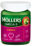 MOLLERS Omega-3 Cardio kapsulės, 60 vnt.