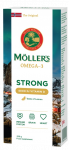MOLLERS Strong + Vitamin D, citrinų skonio, skysti žuvų taukai, 250 ml