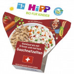 HIPP Rice With Vegetables (1 year+) tyrelė, 250 g