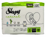 SLEEPY Natural Pants Maxi Nr.4 sauskelnės, 40 vnt.