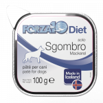 FORZA10 Solo Diet, &scaron;unims, skumbrės pa&scaron;tetas, 100 g