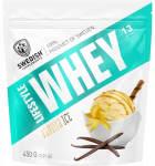 SWEDISH SUPPLEMENTS Lifestyle Whey Vanilla Ice milteliai, 450 g