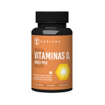 SAPIENS Vitamin D3 4000 PRO kapsulės, 90 vnt.