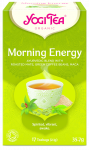 YOGI TEA Morning Energy Organic Bio arbatos mai&scaron;eliai, 17 vnt.